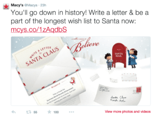 Macys Make A Wish Christmas Campaign