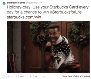 Starbucks Dances The Carlton