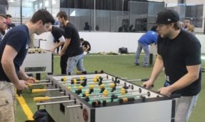 Boostabiltiy Foosball at Utah Business Games