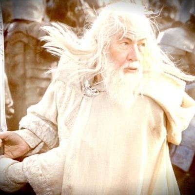 Gandalf the White Fighting