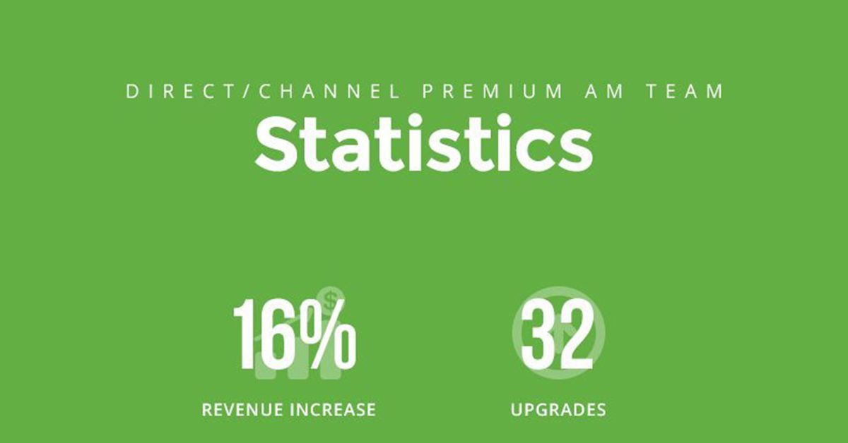 Direct/Channel Premium AM Team Statistics