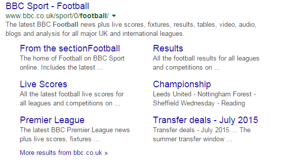 United Kingdom football search