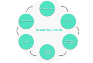 brand reputation flow chart