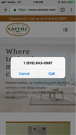Local SEO phone number