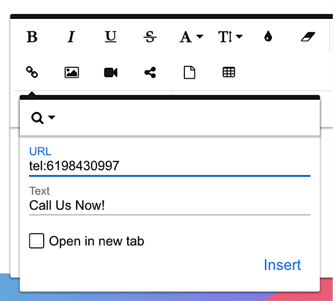 Local SEO add telephone