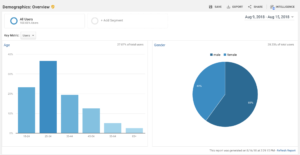 google analytics demographics