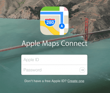 Apple Maps connect