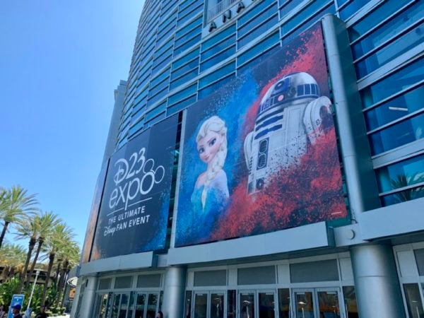 D23 Expo - Picture of Elsa and R2D2