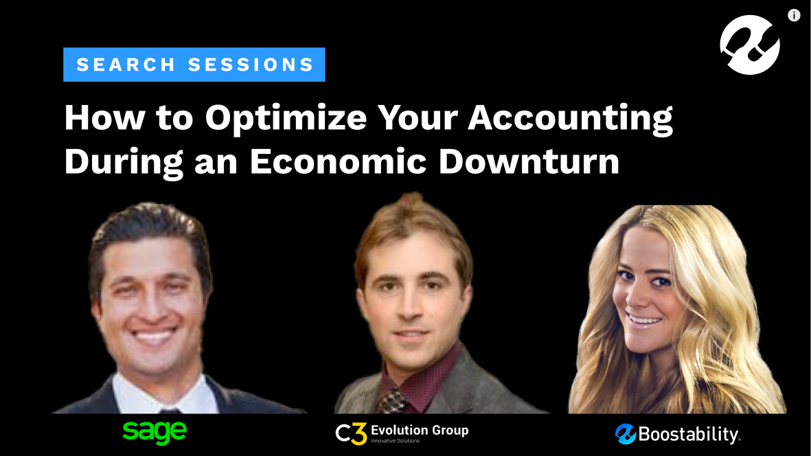 Professionals talk about how to optimize accounting during economic downturn.