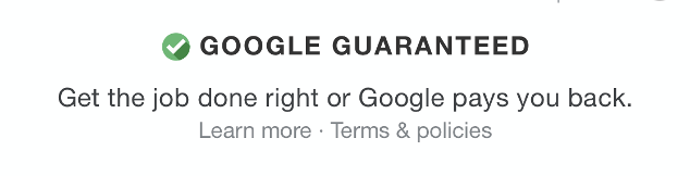 Google Guarantee