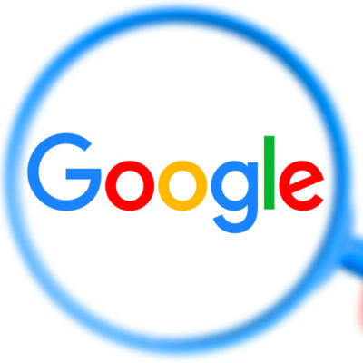 Monocle with Google in the background