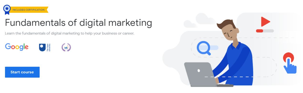 fundamentals of digital marketing google course 
