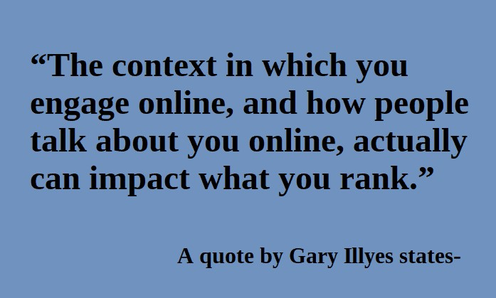 Quote Gary Illyes