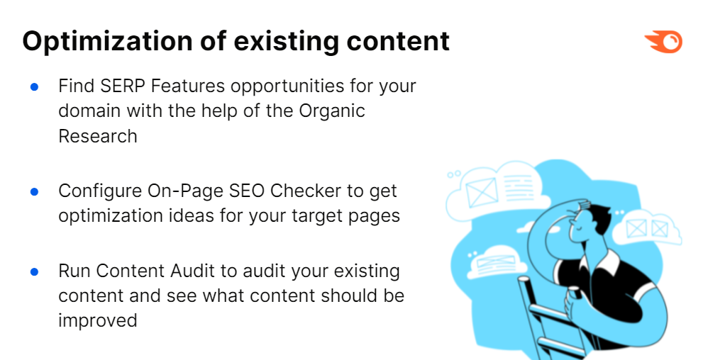optimization of existing content