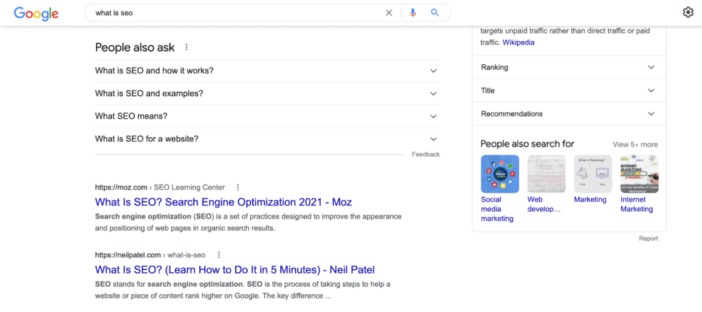 Extreme seo