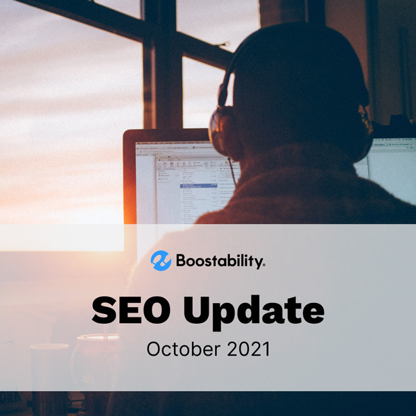 Boostability October SEO update