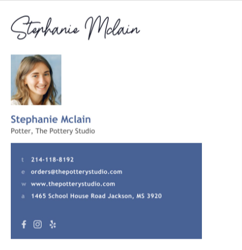 Stephanie Mclain email