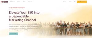 Victorious SEO company homepage white label