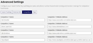 white label seo report monitors competition