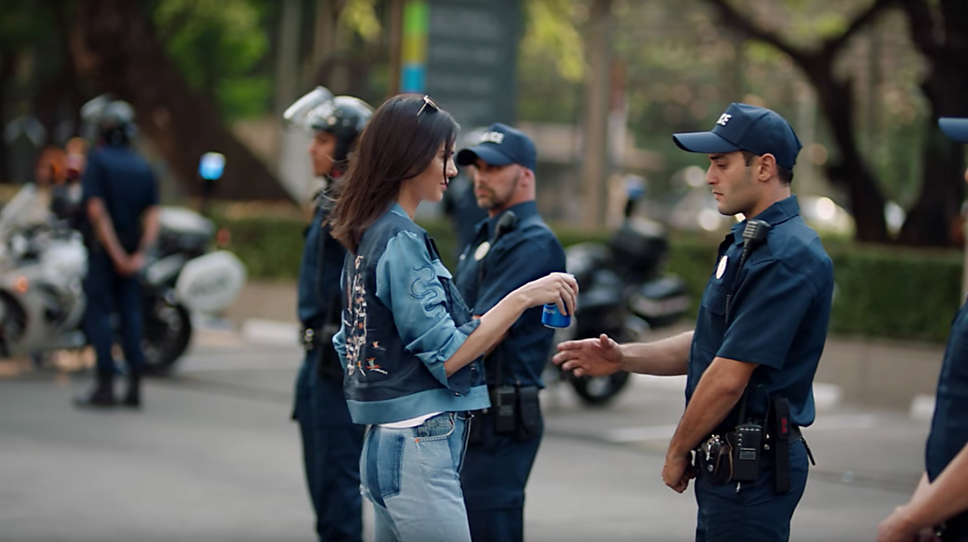 kendall jenner pepsi ad