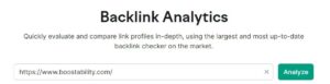 backlink monitoring in semrush