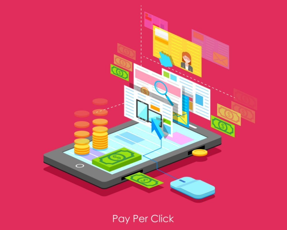 Illustration of a Pay Per Click Campaign