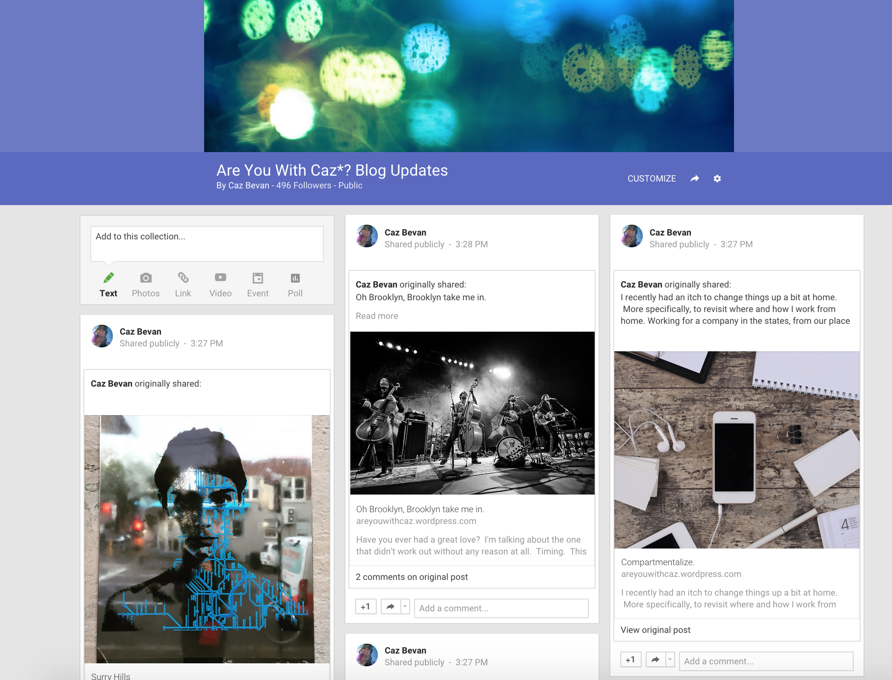 Get Started With Your Google Collections Page