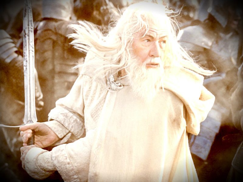 Gandalf the White Fighting