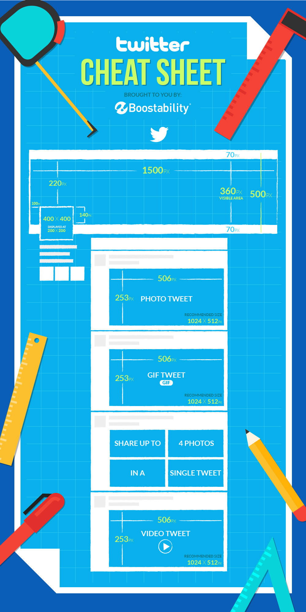 twitter image sizes boostability twitter picture size