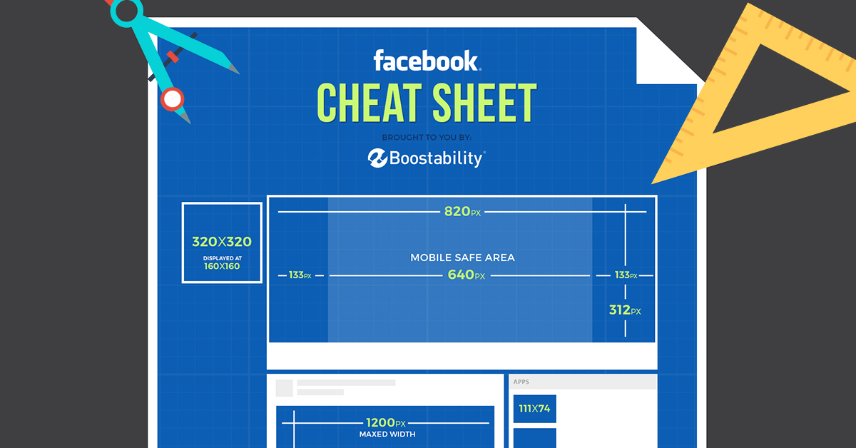 image sizes infographic