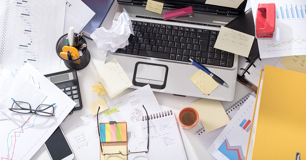Clutter In Your Office 6 Things A Cluttered Office Says About