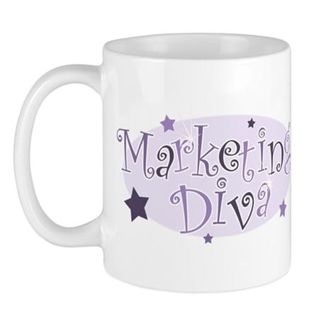 marketing diva mug