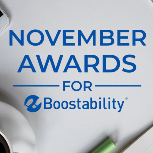 Boostability November 2018 Awards
