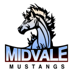 Midvale Mustangs Elementary School Logo Boost Cares