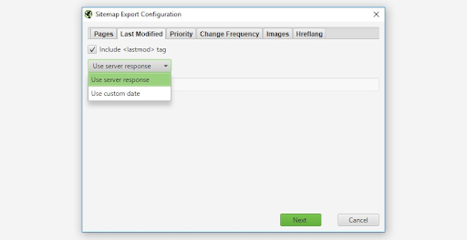 creating sitemap seo file in screaming frog