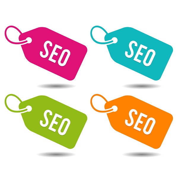 SEO price Tags. Flat Eps10 Vector Illustration. SEO price Tags.