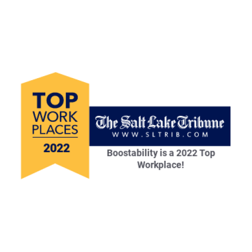 BoostSLCTrib2022 Boostability Top Workplace Award 2022