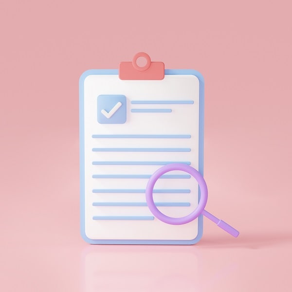 local-seo-checklist-min checklist with magnifying glass