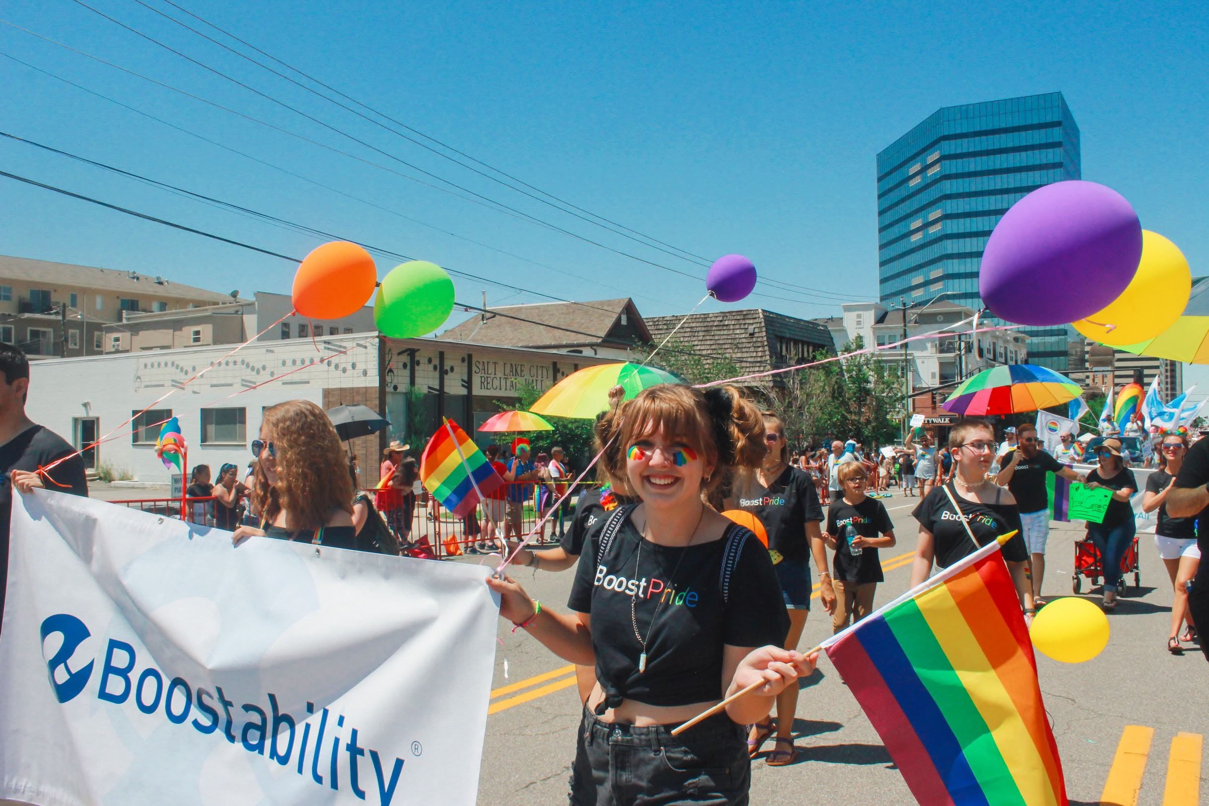 Boostpride parade